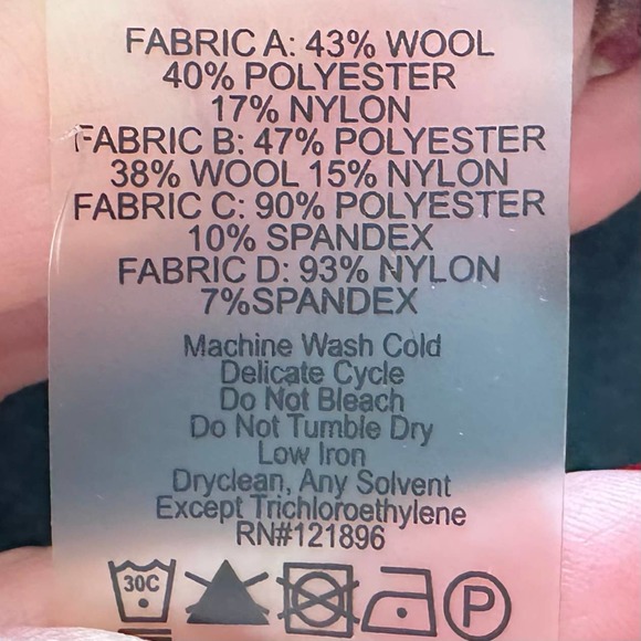 EUC, Title Nine Women’s Sz M Long Sleeve Zip Up Tweed Coat - Picture 16 of 16